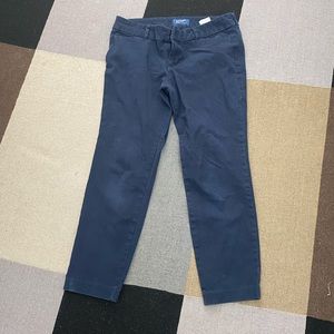 Old navy, petite navy capri slacks